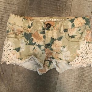 Mossimo Vintage Floral Shorts